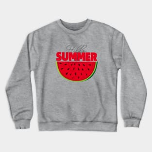 HELLO SUMMER Crewneck Sweatshirt